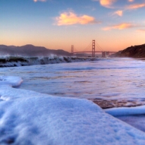 Baker Sunset Synthetic HDR 1Alt Baker Beach Foam