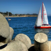 Sailing Santa Cruz, CA