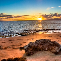 Sunset Rock FUSION Rocky Maui Sunset