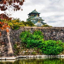 Osaka Castle 1.1 Osaka Castle Autumn Colors