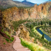 Steps at Smith Rock