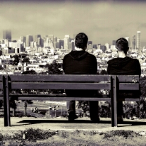 Friends at Dolores Park