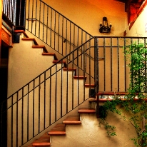 Stairs at Ceago Winery, CA