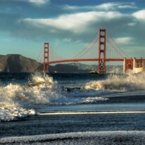 Splash at Baker Beach